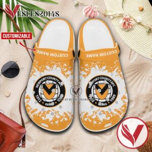 Newport County Crocs Shoes For Men And Women, Unique Clogs Shoes For Fans - Vesles2014S 1