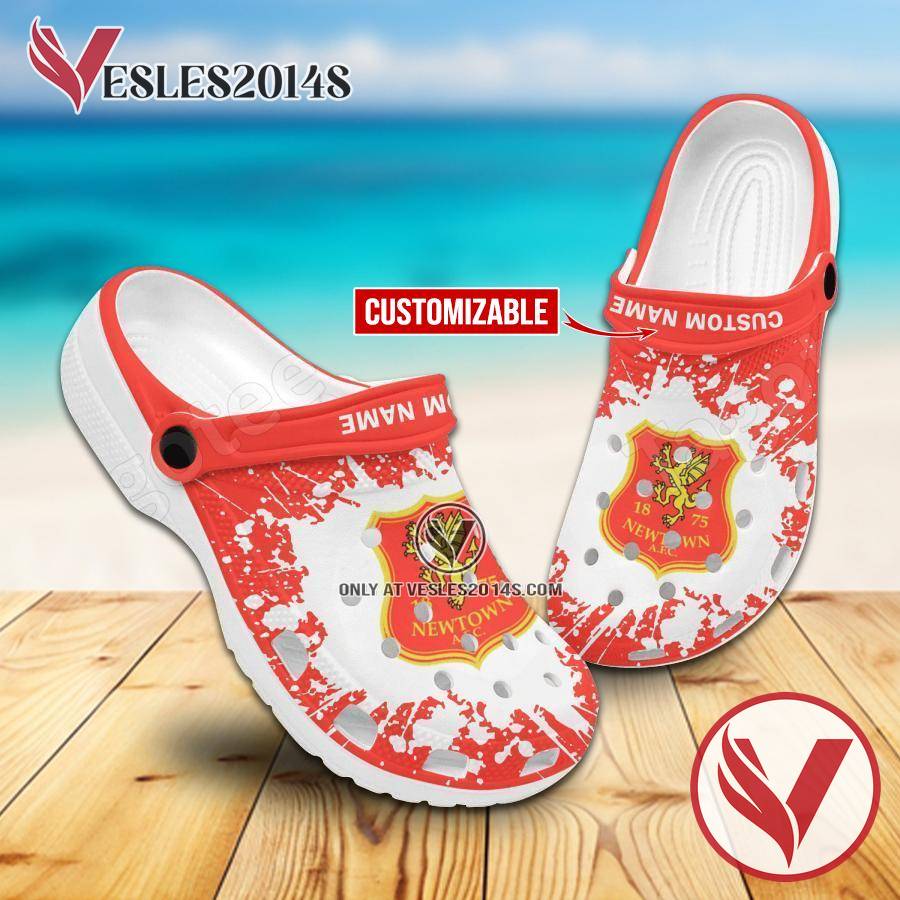 Newtown AFC Crocs Shoes For Men And Women, Unique Clogs Shoes For Fans - Vesles2014S