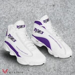 Niagara Purple Eagles Club Air Jordan 13 Shoes, Best Sneaker Gifts For Fans - Vesles2014s