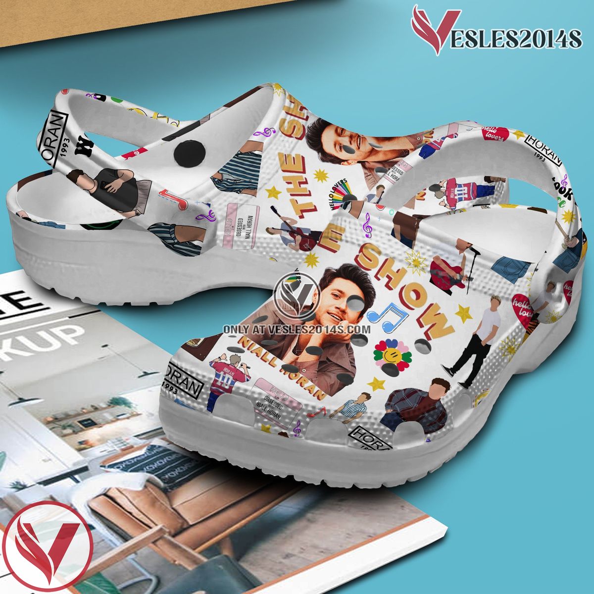 Niall Horan Music Crocs Crocband Clogs Shoes, Unique Gifts For Fans Style 5 - Vesles2014S 2