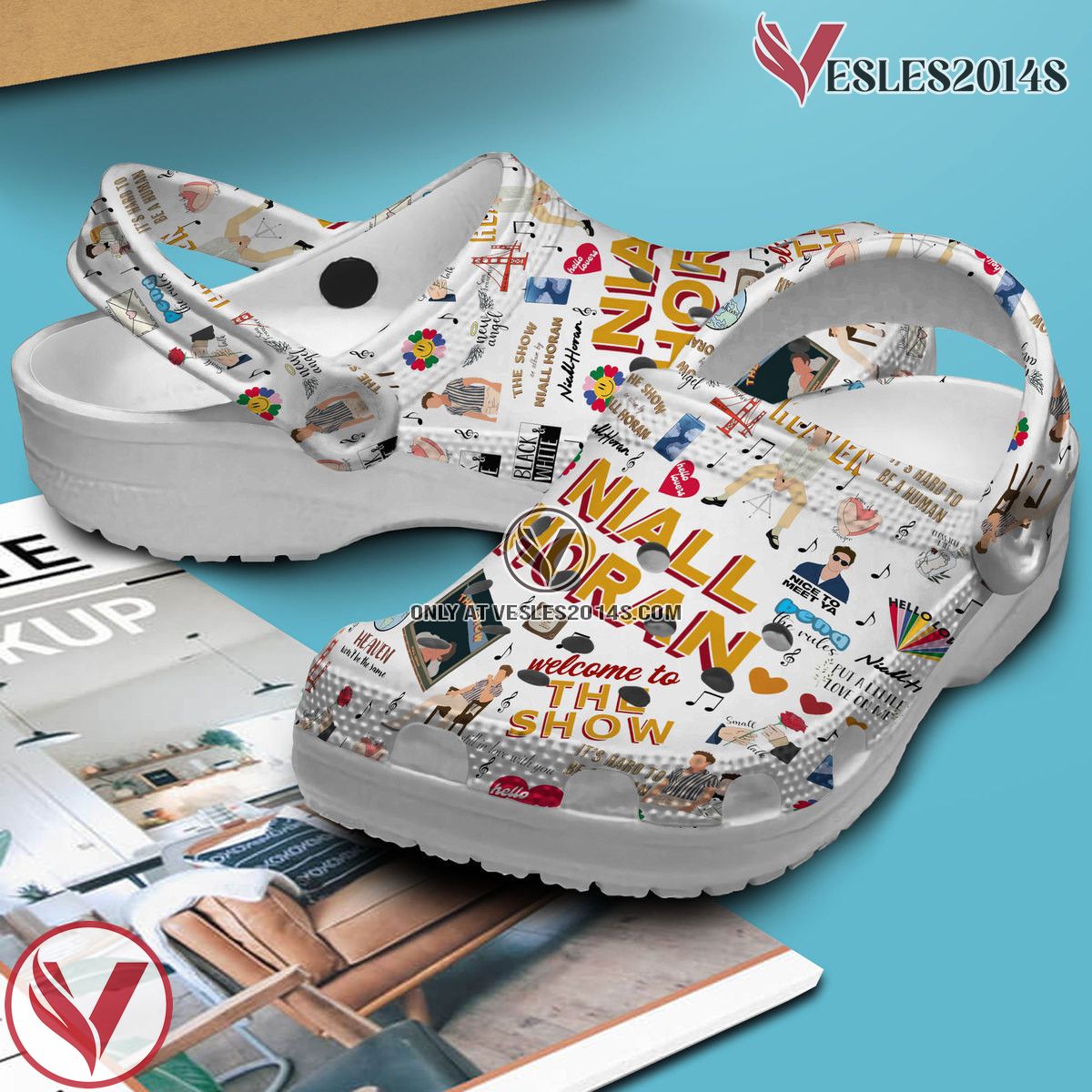 Niall Horan Music Crocs Crocband Clogs Shoes, Unique Gifts For Fans Style 6 - Vesles2014S 2
