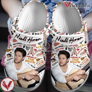 Niall Horan One Direction Band Music Crocs Crocband Clogs Shoes, Unique Gifts For Fans Style 1 - Vesles2014S