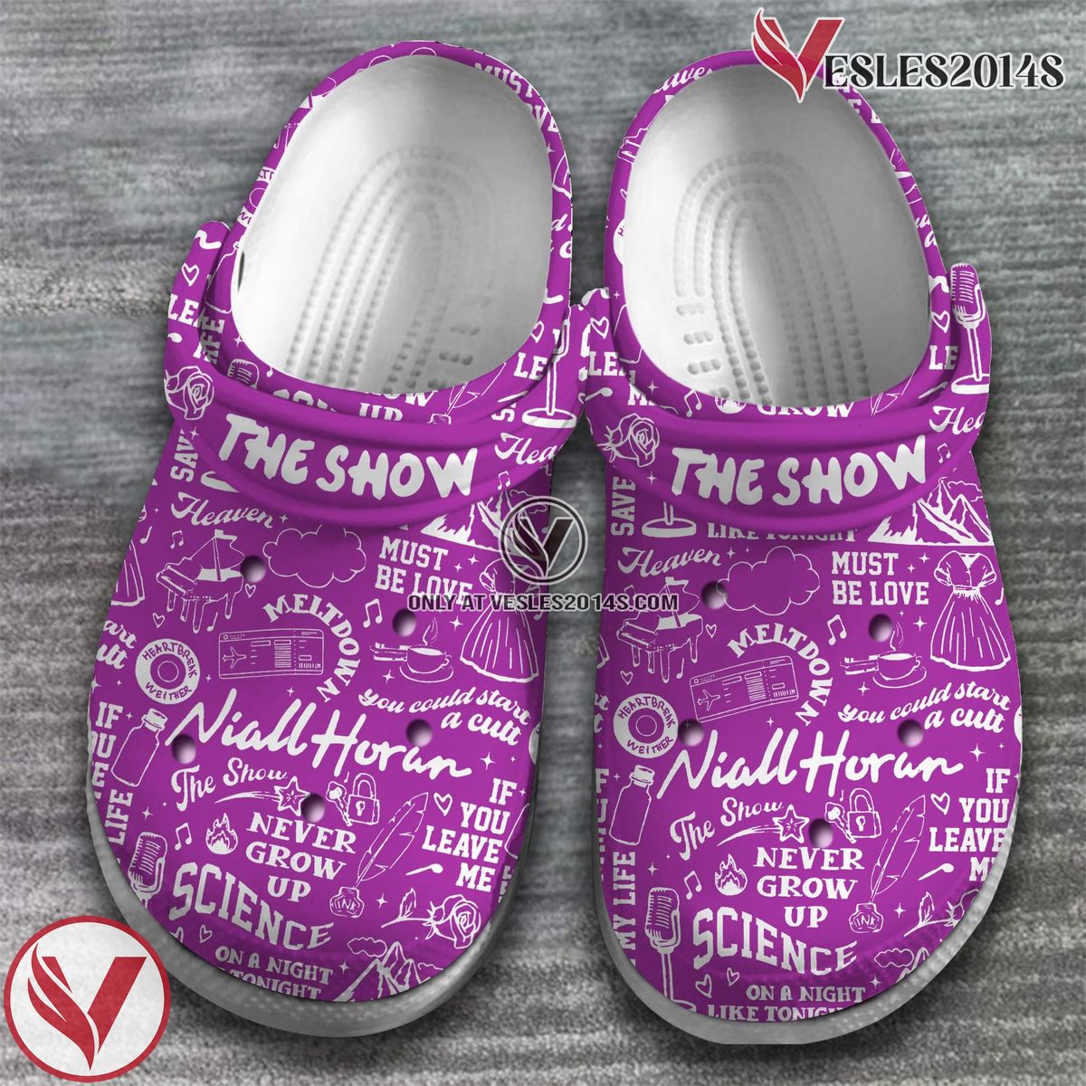 Niall Horan One Direction Band Music Crocs Crocband Clogs Shoes, Unique Gifts For Fans Style 11 - Vesles2014S 2