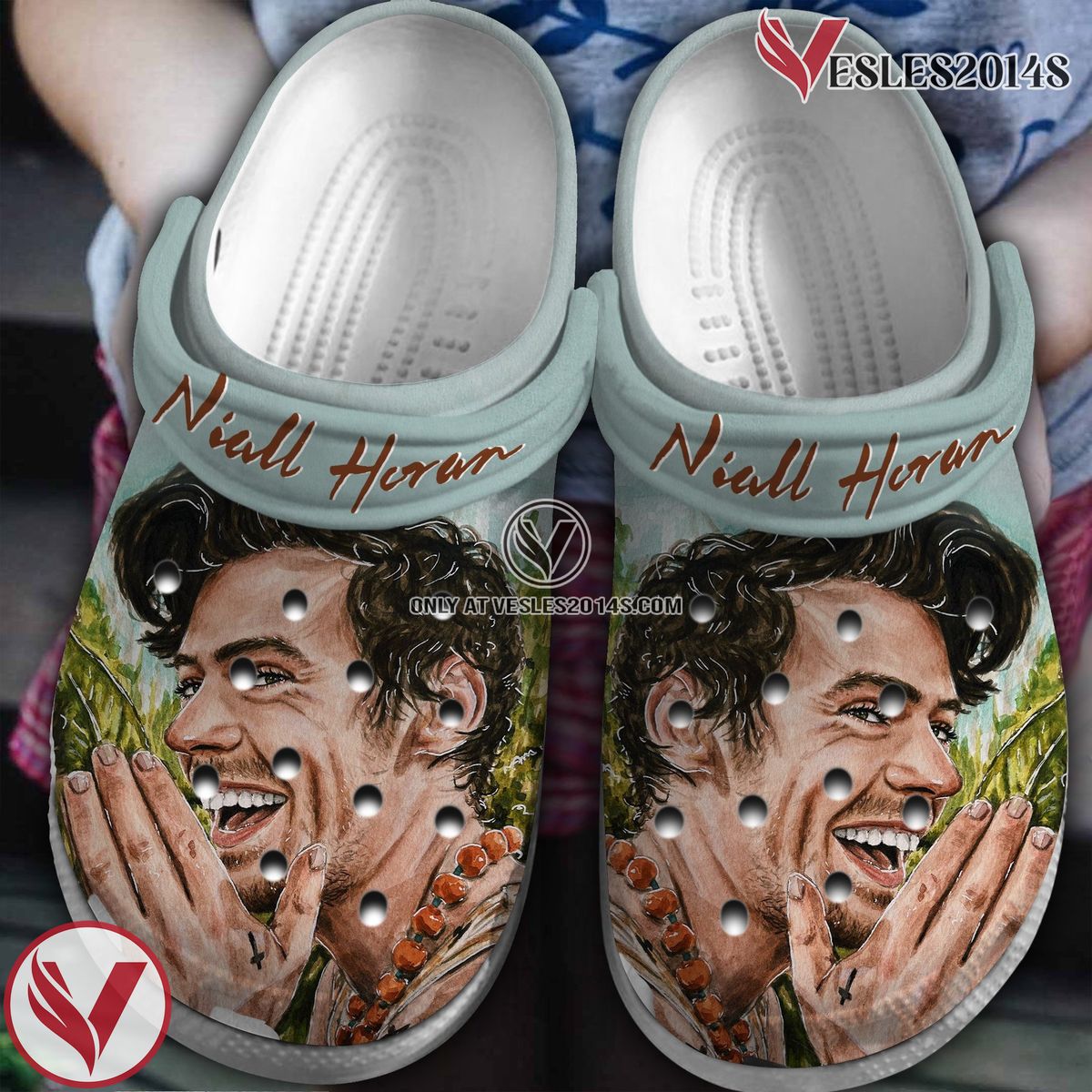 Niall Horan One Direction Band Music Crocs Crocband Clogs Shoes, Unique Gifts For Fans Style 12 - Vesles2014S
