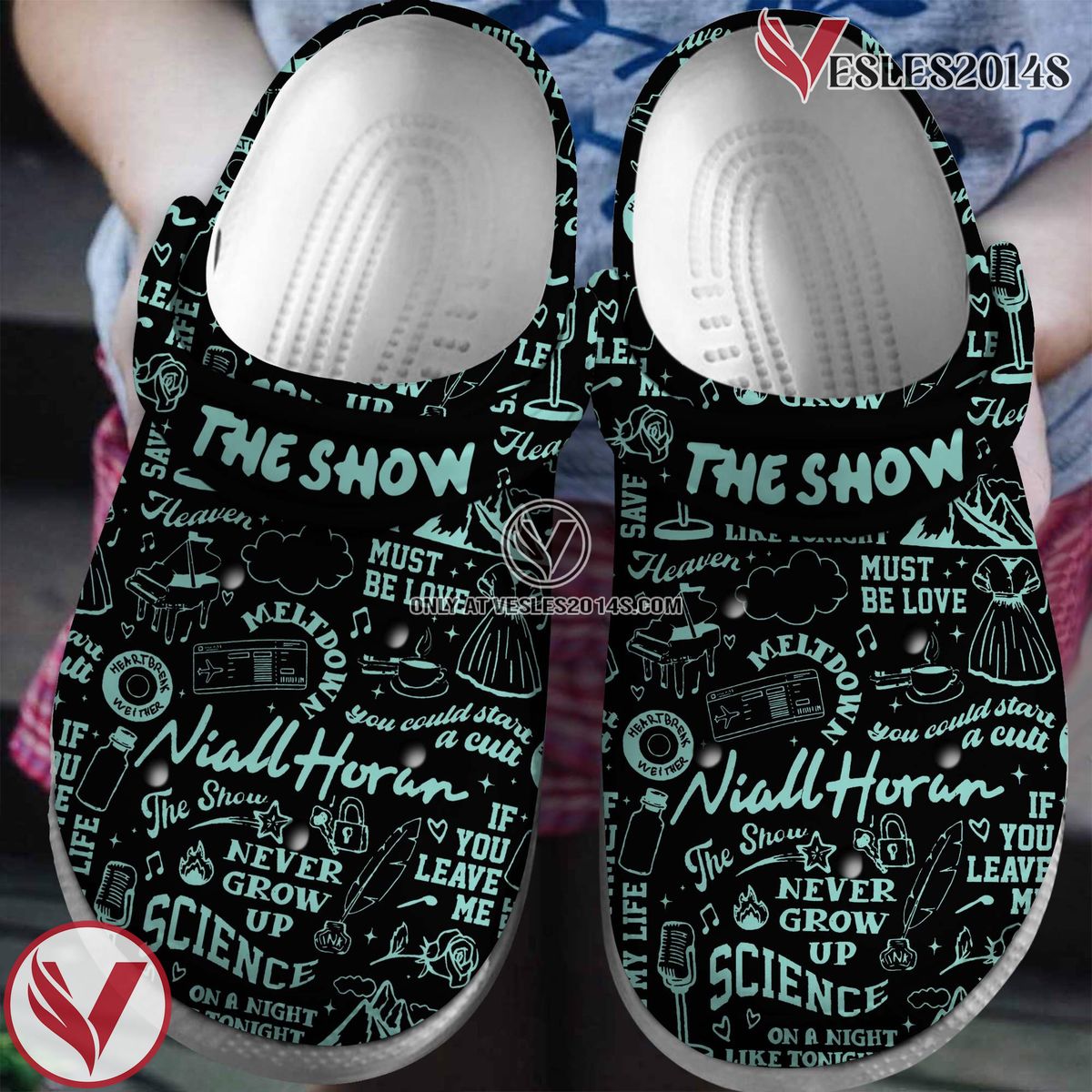 Niall Horan One Direction Band Music Crocs Crocband Clogs Shoes, Unique Gifts For Fans Style 13 - Vesles2014S