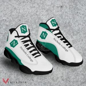 Nichols College Logo Air Jordan 13 Shoes, Best Sneaker Gifts For Fans - Vesles2014s