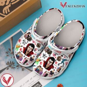 Nick Jonas Singer Music Crocs Crocband Clogs Shoes, Unique Gifts For Fans Style 2 - Vesles2014S 2