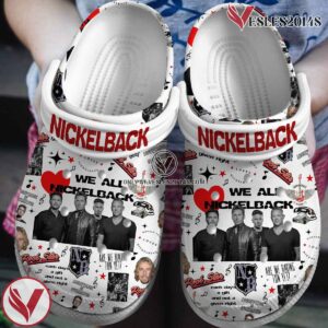 Nickelback Music Crocs Crocband Clogs Shoes, Unique Gifts For Fans Style 4 - Vesles2014S