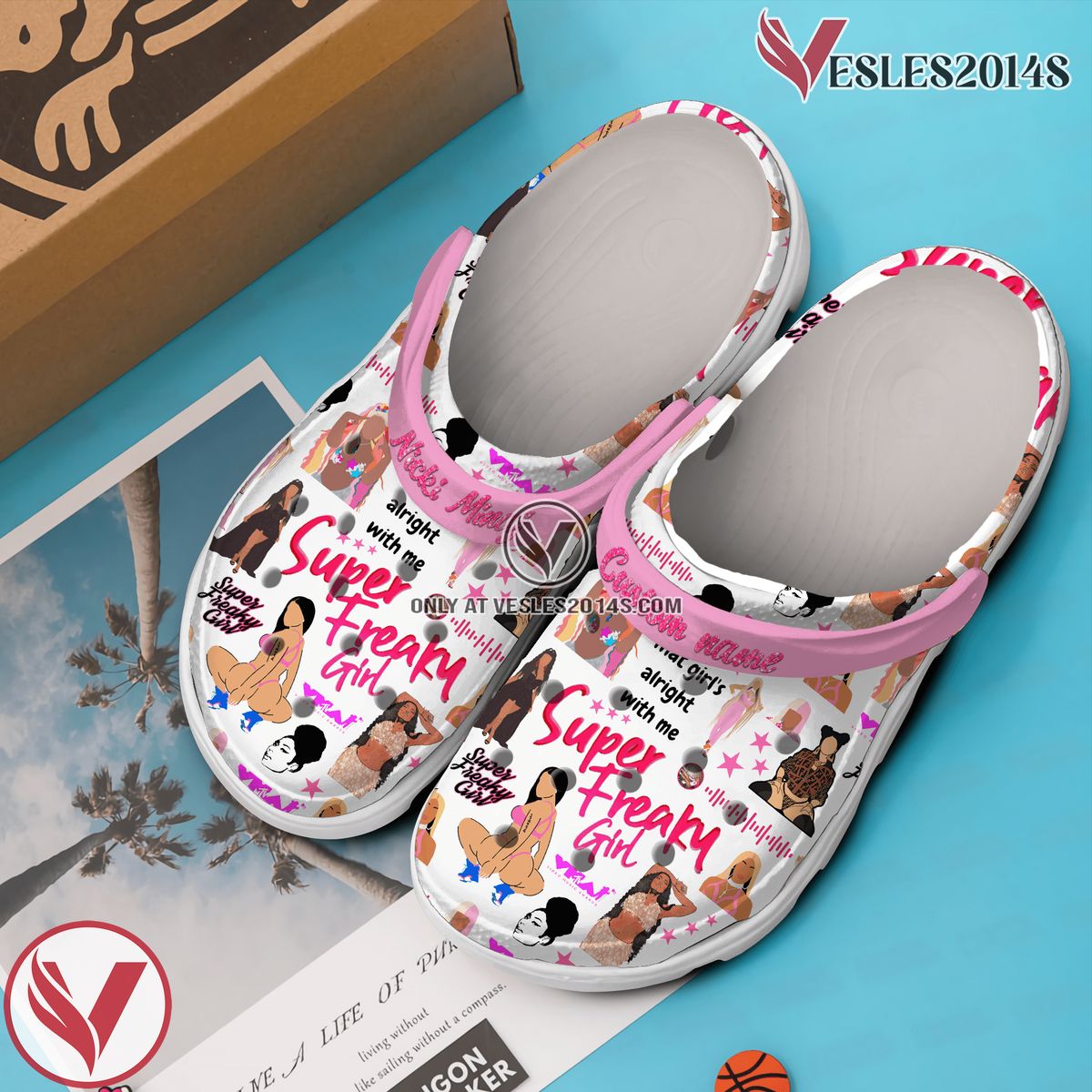 Nicki Minaj Music Crocs Crocband Clogs Shoes, Unique Gifts For Fans Style 4 - Vesles2014S 2
