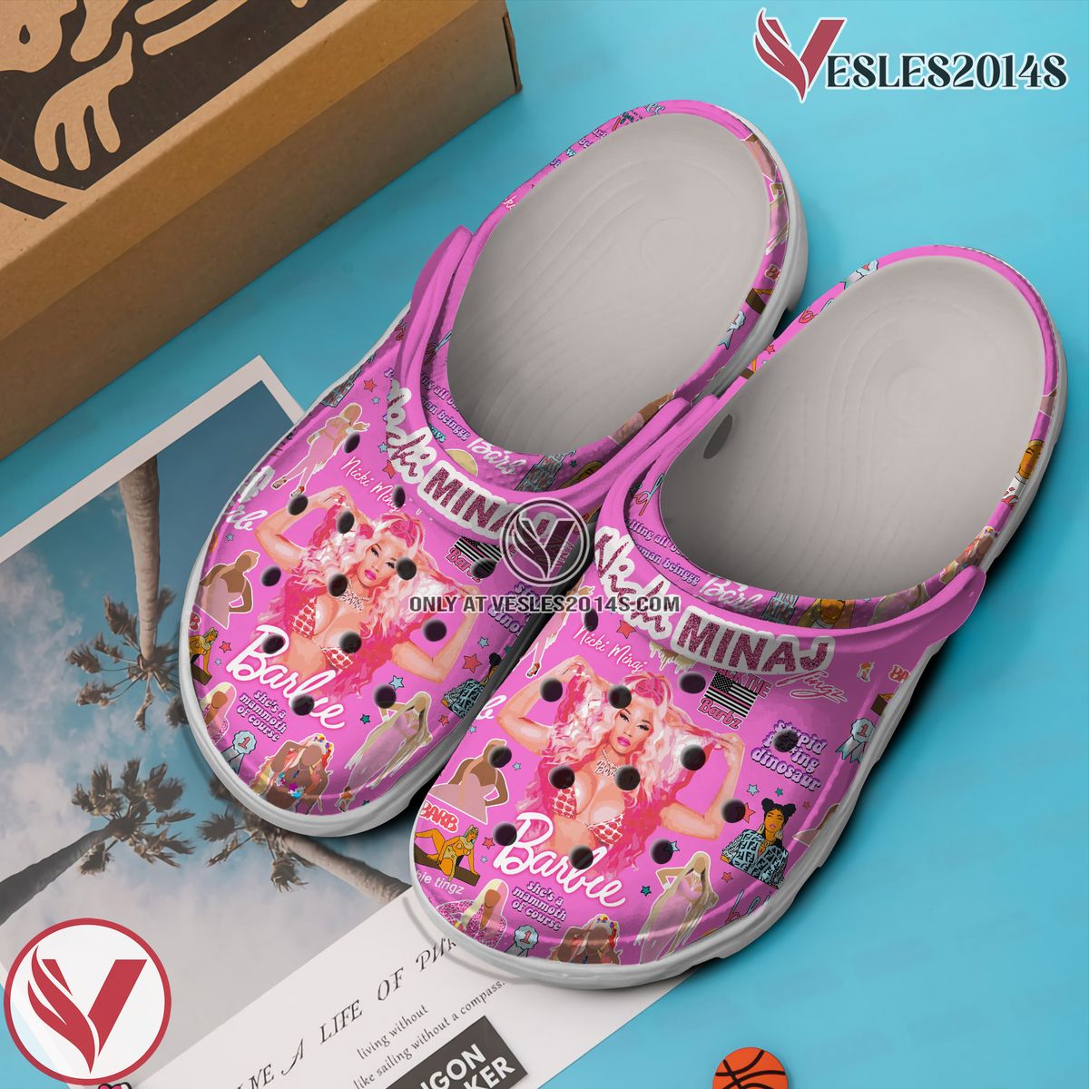 Nicki Minaj Music Crocs Crocband Clogs Shoes, Unique Gifts For Fans Style 7 - Vesles2014S 3