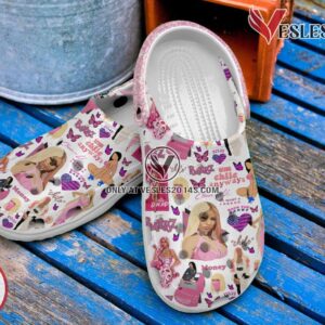 Nicki Minaj Rapper Music Premium Crocs Crocband Clogs Shoes, Unique Gifts For Fans - Vesles2014S 3