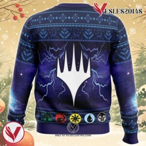 Nicol Bolas Magic the Gathering Ugly Christmas Sweater, Unique Christmas Gift For Fans - Vesles2014S 1
