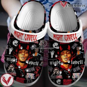 Night Lovell Music Crocs Crocband Clogs Shoes, Unique Gifts For Fans - Vesles2014S