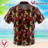 Night Raid Akame ga Kill Hawaiian Button Up Shirt, Perfect Gifts For Anime Lovers - Vesles2014S