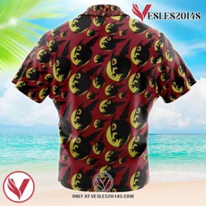 Night Raid Akame ga Kill Hawaiian Button Up Shirt, Perfect Gifts For Anime Lovers - Vesles2014S 2