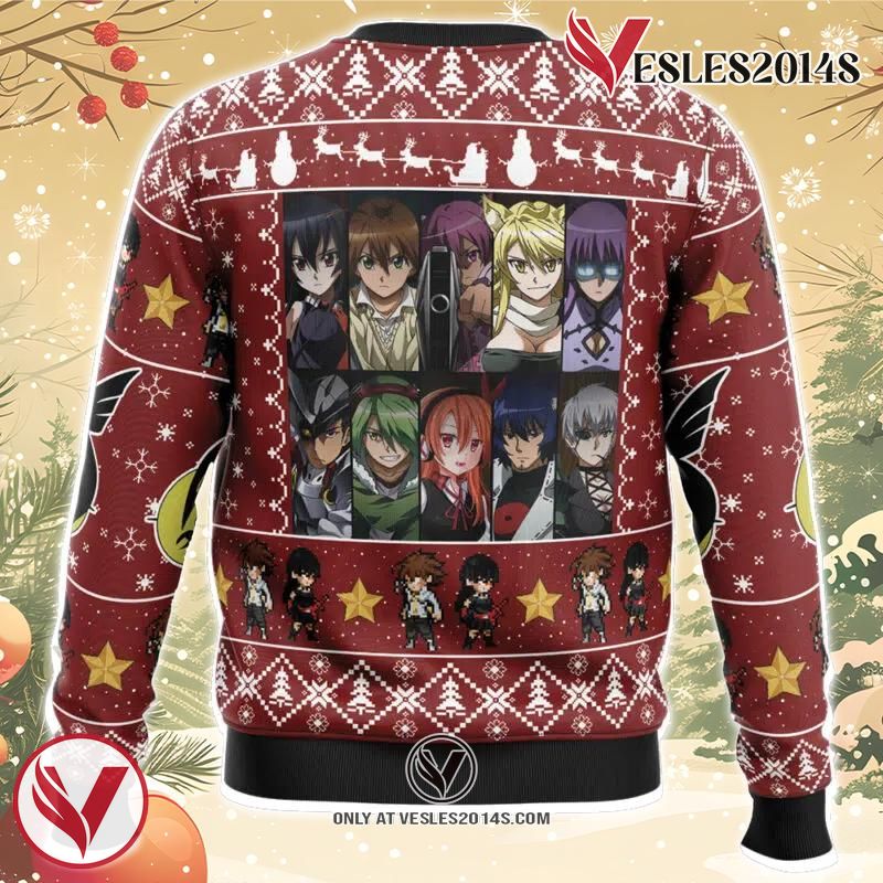 Night Raid Akame ga Kill Ugly Christmas Sweater, Unique Christmas Gift For Fans - Vesles2014S 1