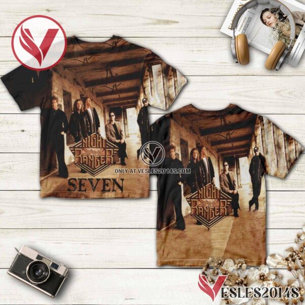 Night Ranger Seven Album Cover Shirt, Unique Gifts For Music Lovers - Vesles2014S
