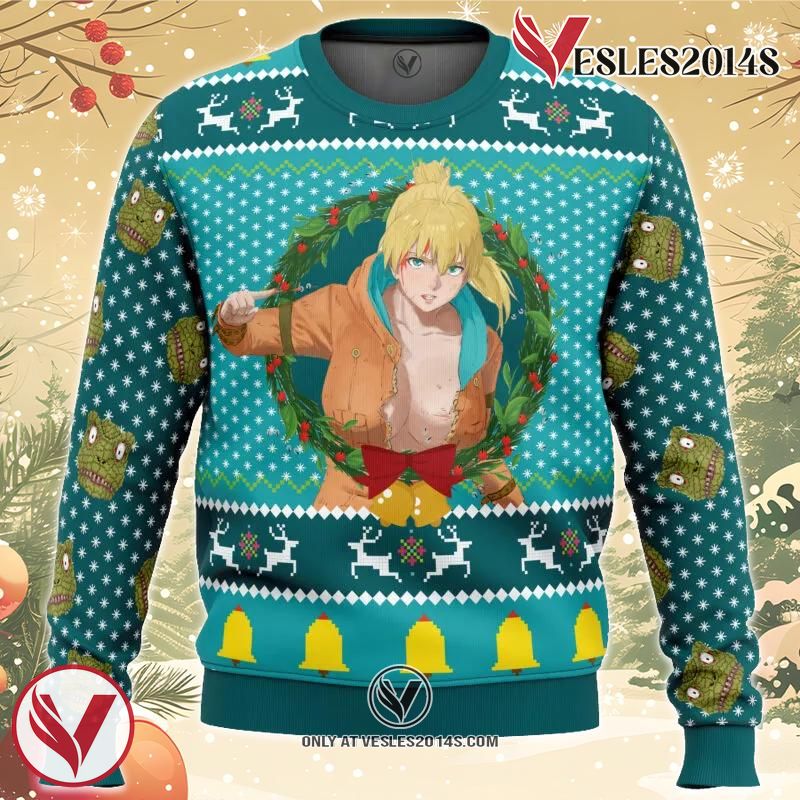 Nikaido Dorohedoro Ugly Christmas Sweater, Unique Christmas Gift For Fans - Vesles2014S