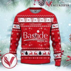 Nimes Olympique Sport Ugly Christmas Sweater, Unique Gifts For Fans - Vesles2014aS 2