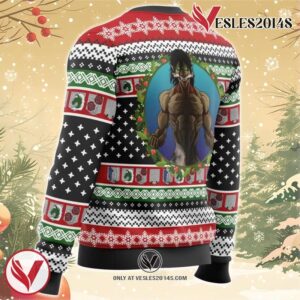 Nine Titans Attack on Titan Ugly Christmas Sweater, Unique Christmas Gift For Fans - Vesles2014S 2