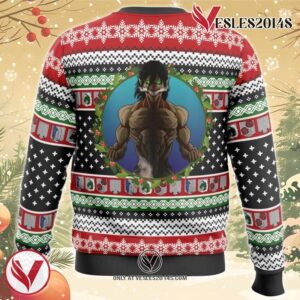 Nine Titans Attack on Titan Ugly Christmas Sweater, Unique Christmas Gift For Fans - Vesles2014S 3