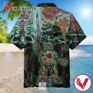 Ninja Turtle He Man League Casual Hawaiian Shirt, Best Gifts For Summer Vesles2014S 2