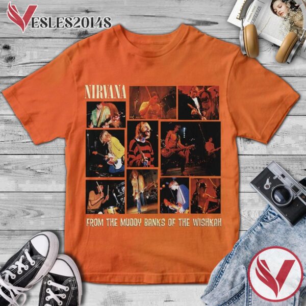 Nirvana From The Muddy Banks Of The Wishkah Album Cover Shirt, Perfect Gifts For Music Lovers - Vesles2014S