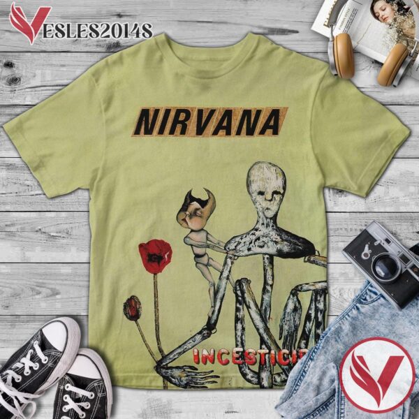 Nirvana Incesticide Album Cover Shirt, Perfect Gifts For Music Lovers - Vesles2014S