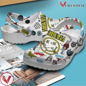 Nirvana Music Crocs Crocband Clogs Shoes, Unique Gifts For Fans Style 1 - Vesles2014S 3