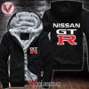 Nissan GTR Fleece Hoodie Jacket, Unique Gifts For Car Lovers - Vesles2014S 1