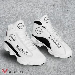 Nissan Motor Logo Air Jordan 13 Shoes, Best Sneaker Gifts For Fans - Vesles2014s