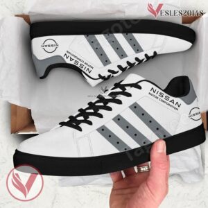 Nissan Motor Logo Print Stan Smith Shoes, Unique Sneaker For Fans - Vesles2014s 1