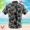 No Face Kaonashi Spirited Away Hawaiian Button Up Shirt, Perfect Gifts For Anime Lovers - Vesles2014S