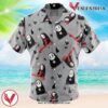 No Name Spirited Away Studio Ghibli Pattern Hawaiian Button Up Shirt, Perfect Gifts For Anime Lovers - Vesles2014S