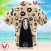 No Name and Soot Pattern Spirited Away Hawaiian Button Up Shirt, Perfect Gifts For Anime Lovers - Vesles2014S