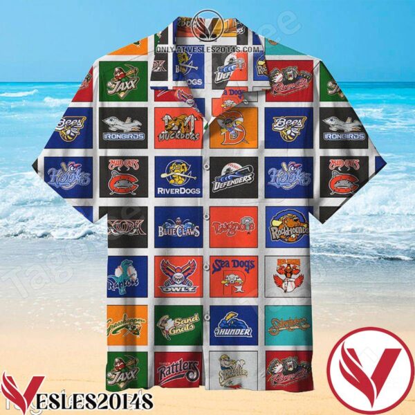 No Restrictions The Best Minor Baseball League Logos Unisex Hawaiian Shirt, Unique Gifts For Friends - Vesles2014S 1