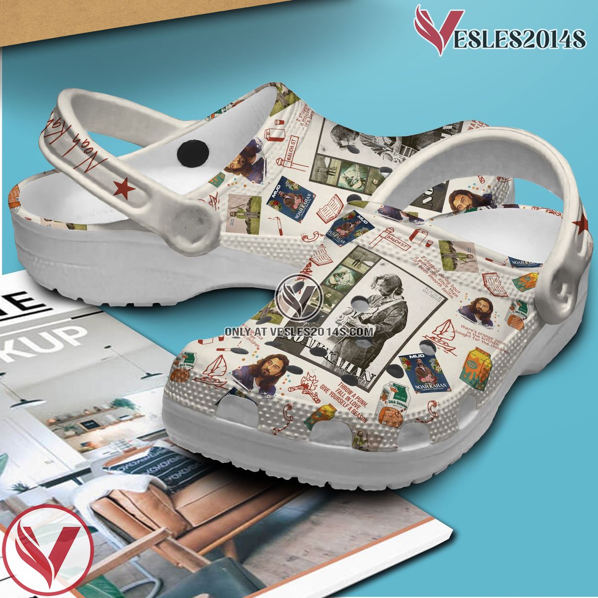 Noah Kahan Music Crocs Crocband Clogs Shoes, Unique Gifts For Fans Style 2 - Vesles2014S 2