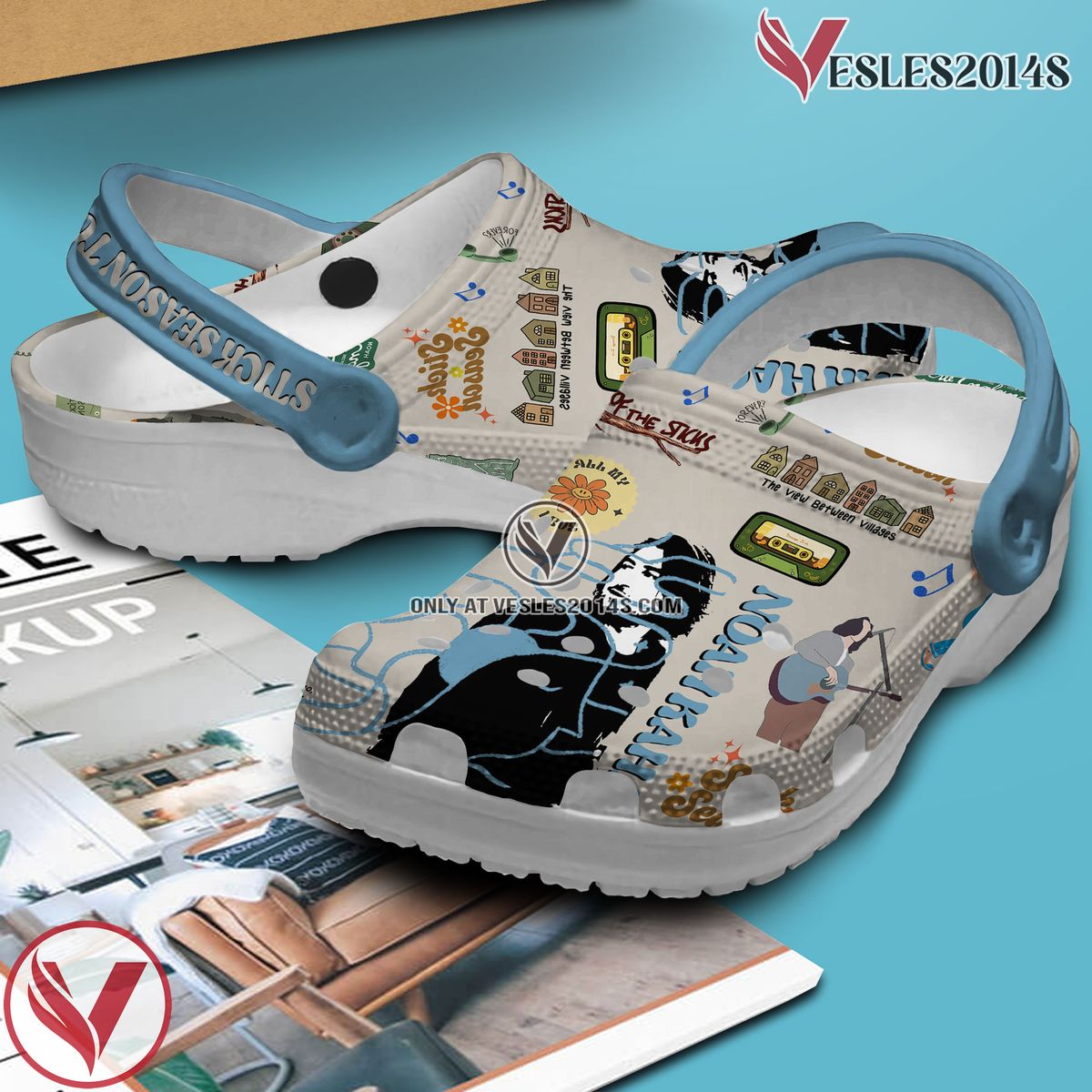 Noah Kahan Music Crocs Crocband Clogs Shoes, Unique Gifts For Fans Style 5 - Vesles2014S 2