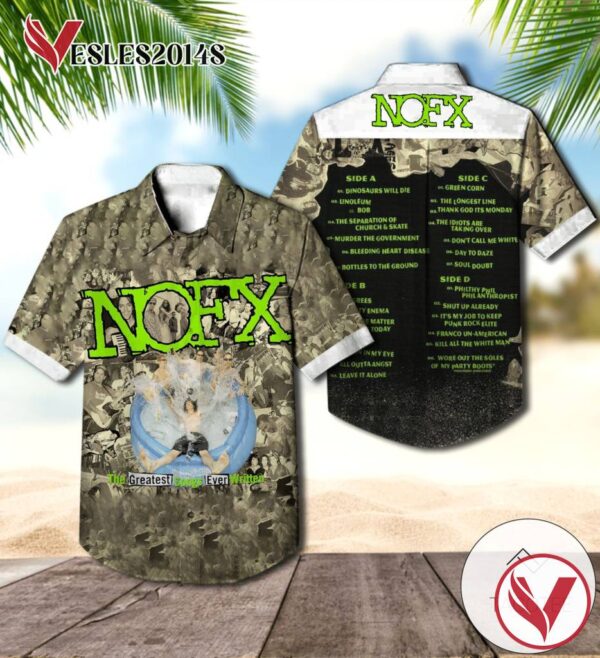 Nofx The Greatest Songs Ever Written Compilation Album Cover Hawaiian Shirt, Best Gift For Music Lovers Vesles2014S