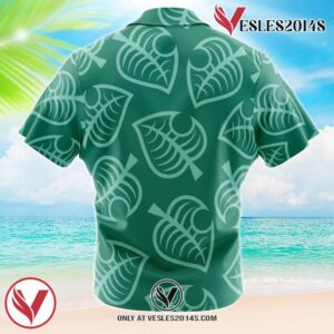Nooklings Animal Crossing Hawaiian Button Up Shirt, Perfect Gifts For Anime Lovers - Vesles2014S 1