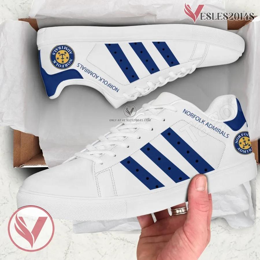 Norfolk Admirals Hockey Stan Smith Shoes For Men And Womens - Vesles2014s