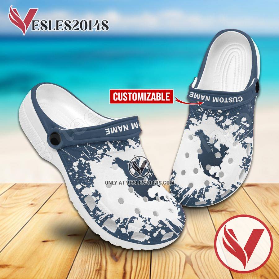 North American Trade Schools Crocs Shoes For Men And Women, Unique Clogs Shoes For Fans - Vesles2014S