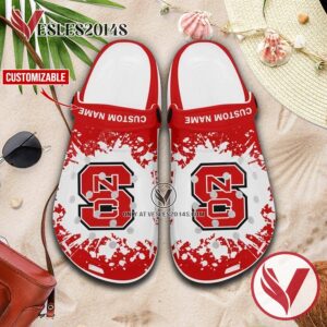 North Carolina State Logo Custom Crocs Shoes For Men And Women, Unique Clogs Shoes For Fans - Vesles2014S 1