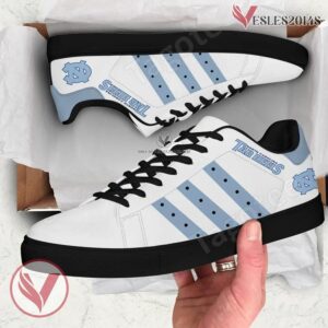 North Carolina Tar Heels Print Stan Smith Shoes, Best Sneaker For Fans - Vesles2014s