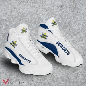 North Queensland Cowboys Logo Air Jordan 13 Shoes, Best Sneaker Gifts For Fans - Vesles2014s