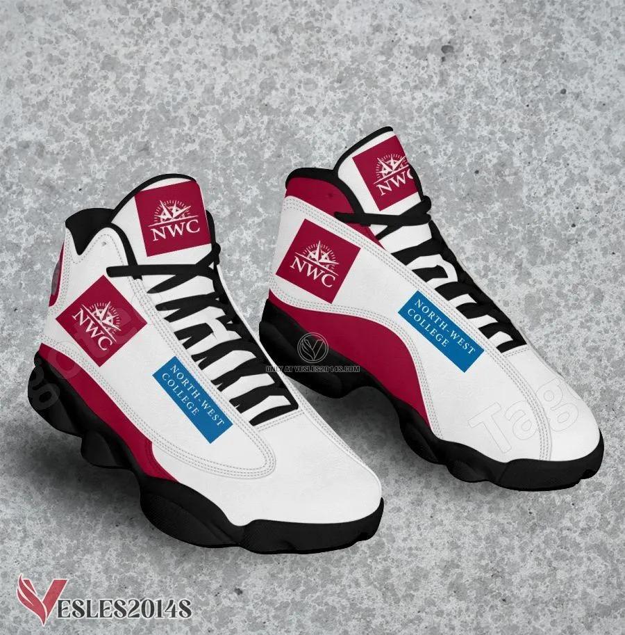 North-West College Logo Air Jordan 13 Shoes, Best Sneaker Gifts For Fans - Vesles2014s 1