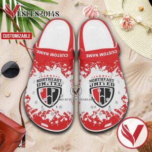 NorthEast United FC Custom Name Crocs Shoes For Men And Women, Unique Clogs Shoes For Fans - Vesles2014S 1