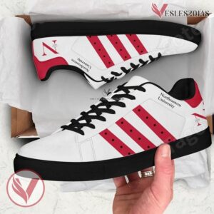 Northeastern University Logo Stan Smith Shoes For Men And Womens - Vesles2014s 1