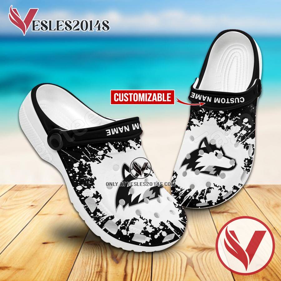 Northern Illinois Logo Custom Crocs Shoes For Men And Women, Unique Clogs Shoes For Fans - Vesles2014S