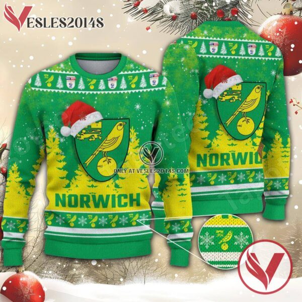 Norwich City Sport Ugly Christmas Sweater, Unique Gifts For Fans - Vesles2014aS 1